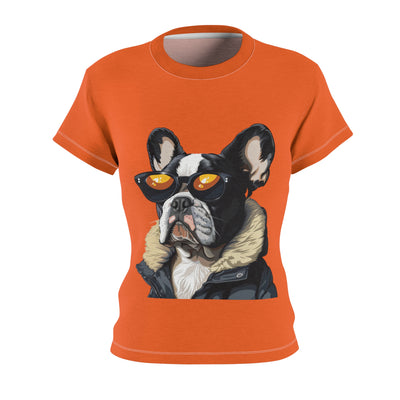 Copy of Frenchie Mom Women's Cut & Sew Tee (AOP)