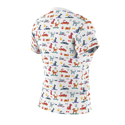 Copy of Frenchie Mom Women's Cut & Sew Tee (AOP)