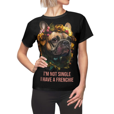 I'm Not Single Women's Cut & Sew Tee (AOP)